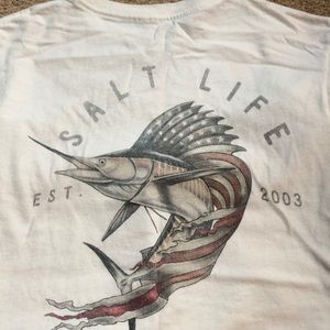 Like new, youth large Salt Life shirt